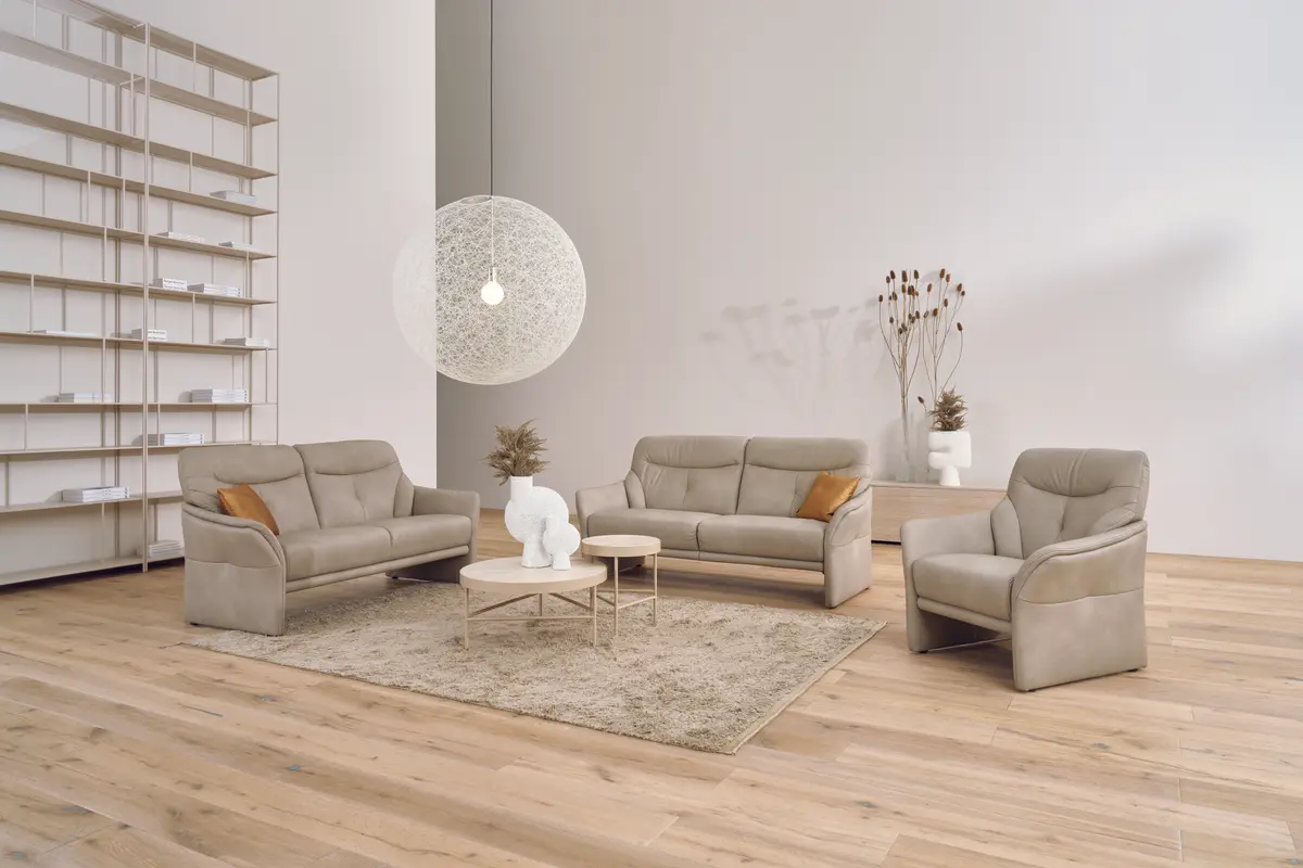  Modell Genf -  Sofa 3 - Sitzer und Sofa 2 - Sitzer
